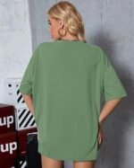 Women's Cotton Oversized Fit T-Shirt - Image 3