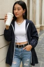 Women Jacket || Women Sweatshirt Style Jacket for Winter Wear (L-127-129) - Image 4