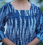 Women's Cotton Regular Fit Tie & Dye Printed Regular Top - Image 2