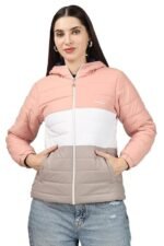 Women's Standard Length Polyester Blend Winter Jacket Warm, Girls Jacket, Women Jacket Stylish Solid Color Stylish Jacket For Women