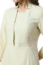 Women's Polyester Modern Knee-Length Dress - Image 4