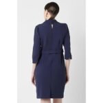 Women's Regular Fit Half Sleeve Mid Thigh Length Sheath Dress - Image 3