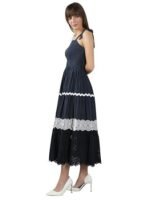 Fit & Flare Midi Dress - Image 3