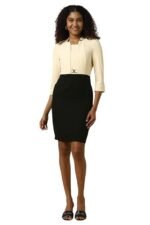 Women's Polyester Blend Modern Above The Knee Dress