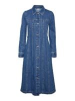 Women's Cotton A-Line Midi Dress