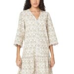 Women's Cotton A-Line Knee-Length Dress