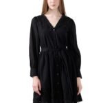 Women's Cotton Fit and Flare Mini Dress