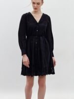 Women's Cotton Fit and Flare Mini Dress - Image 2