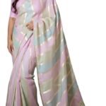 Women's Pure Banarasi Silk Saree | Traditional Handwoven Indian Ethnic Wear for Festive & Wedding Occasions