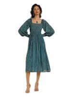 Women's Teal Maxi Dress