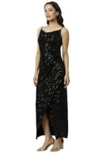 Women's Polyester Modern Maxi Dress