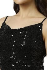 Women's Polyester Modern Maxi Dress - Image 3